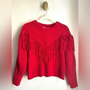 NO BOUNDARIES | Fringe Sweater